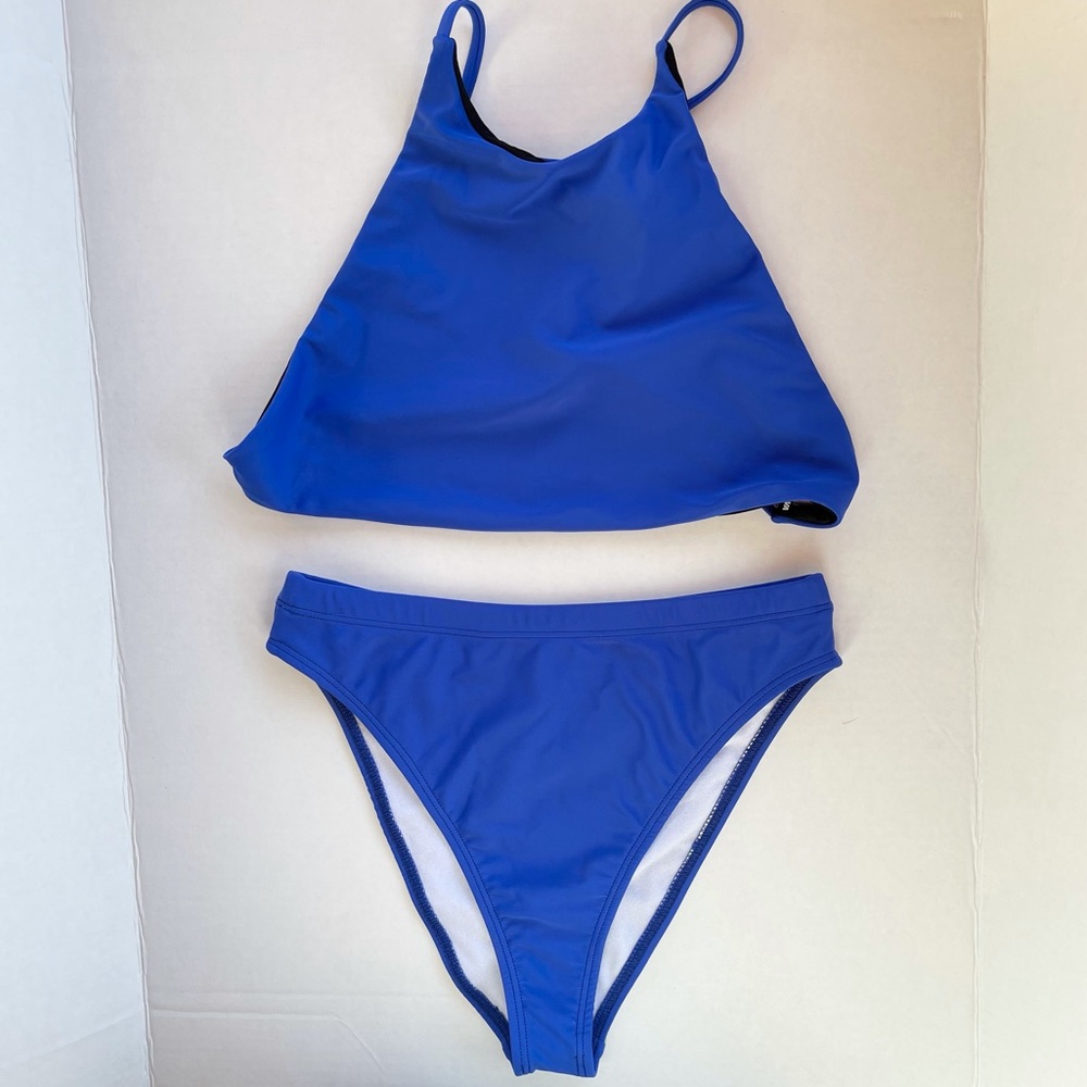 NWOT Fashion Nova Royal Blue 2 Piece Swimsuit S